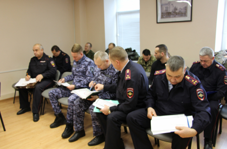 Командно-штабное учение в Орловской области 