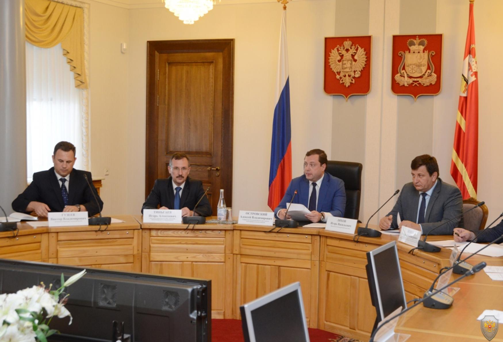 Заседание Антитеррористической комиссии в Смоленской области