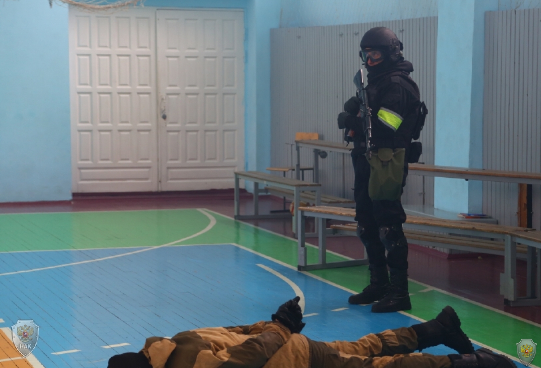 Оперативным штабом Республики Алтай проведено тактико-специальное учение