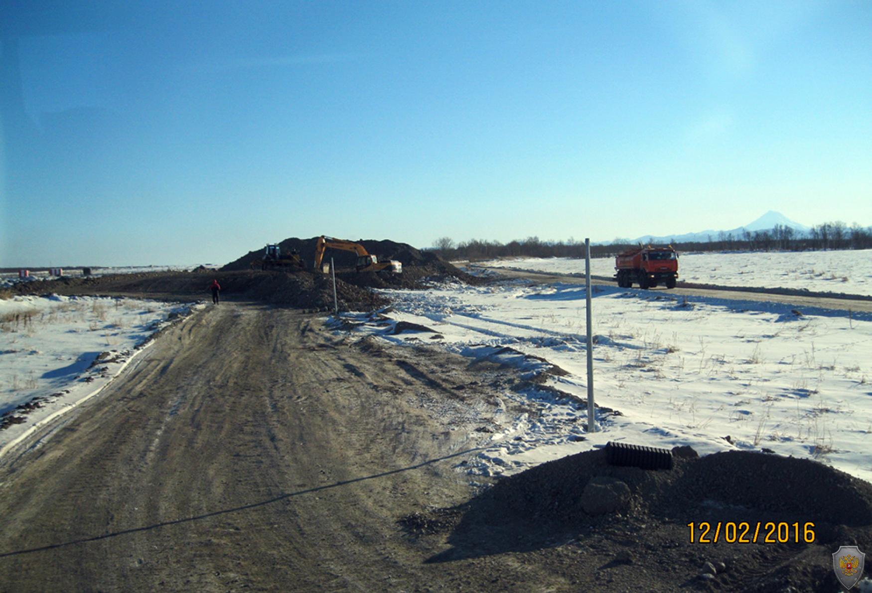 Строительство ограждения аэродрома Петропавловск-Камчатский и патрульной дороги