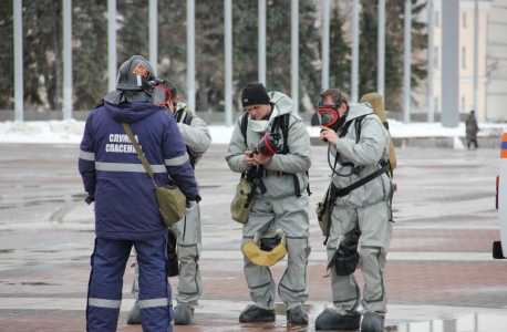 Подготовка спасателей к работе в непригодной для дыхания среде