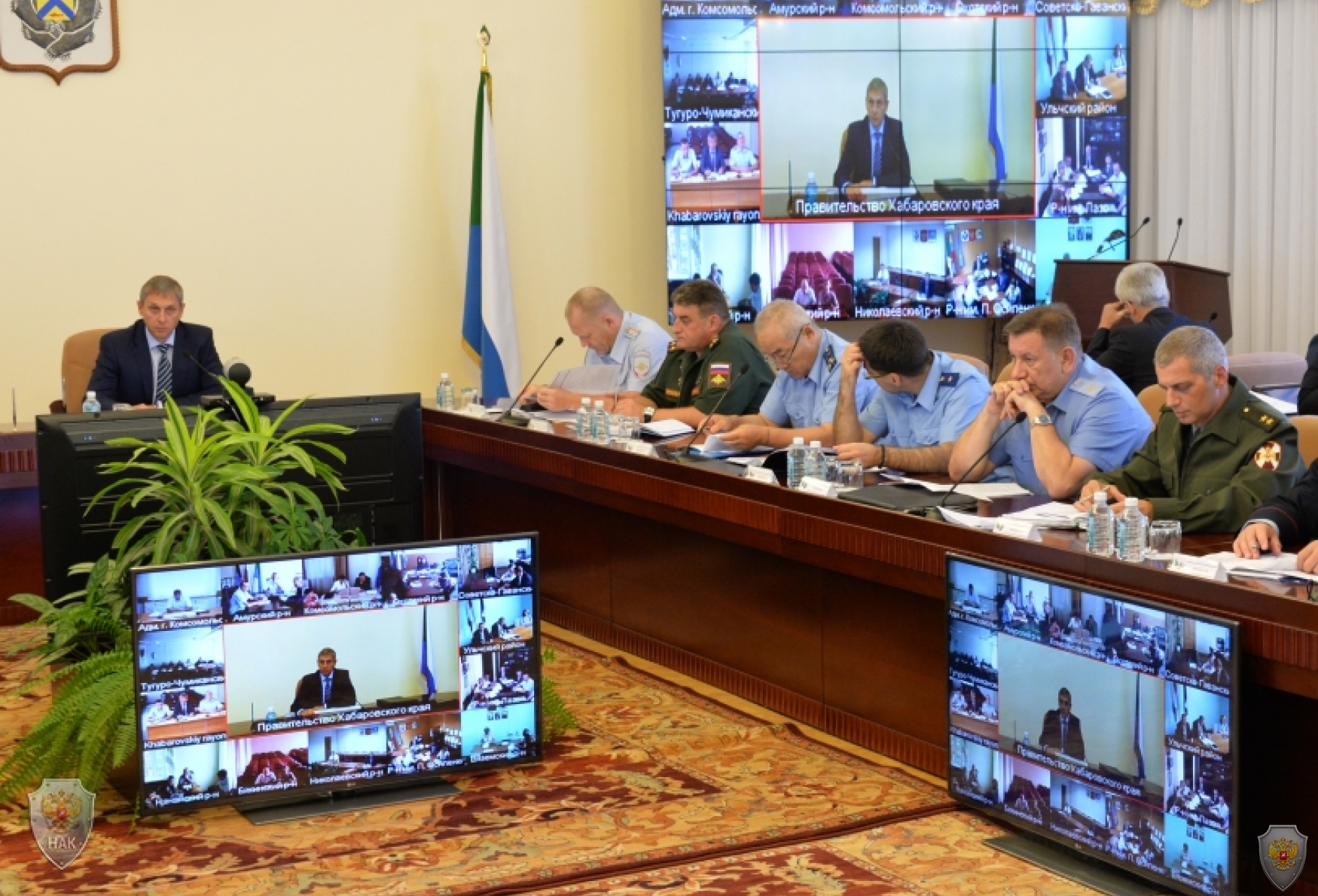 Безопасность сентябрьских выборов обсудили на антитеррористической комиссии