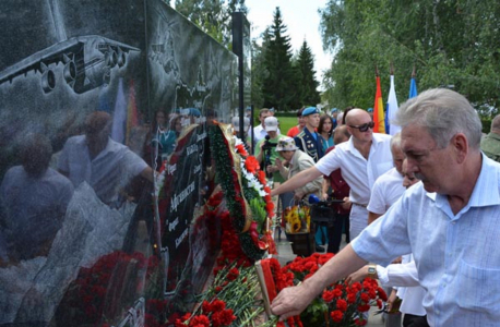 В Воронежской области открыт мемориал воинам,  погибшим в локальных конфликтах