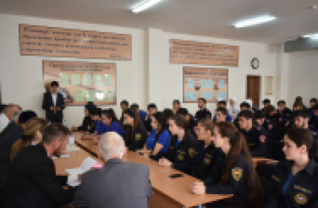 В Ингушетии сотрудники полиции приняли участие в профилактическом мероприятии антитеррористической направленности