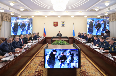 Состоялось заседание антитеррористической комиссии в Хабаровском крае