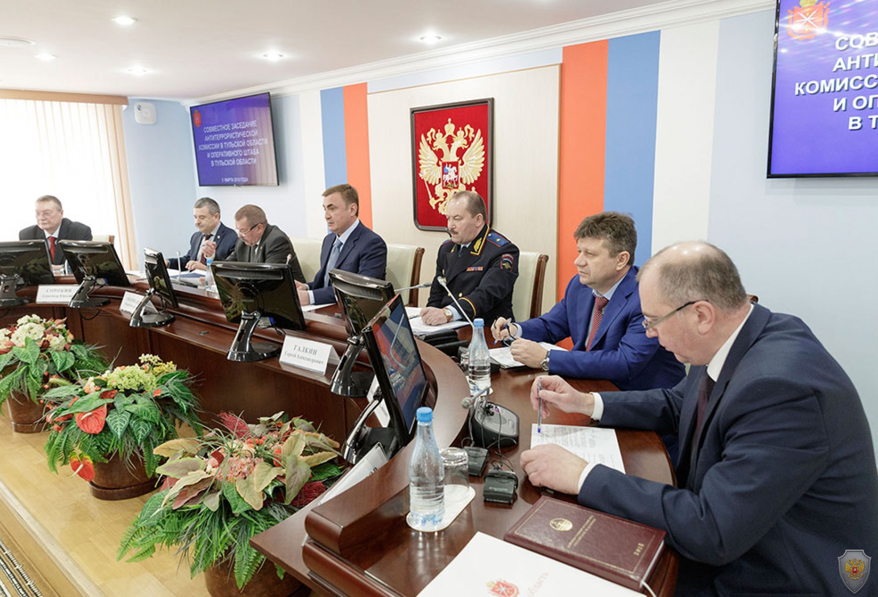 Алексей Дюмин провел заседание антитеррористической комиссии Тульской области