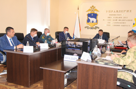 Оперативным штабом в Чукотском автономном округе проведено командно-штабное учение