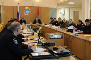 Заседание оперативного штаба в Орловской области