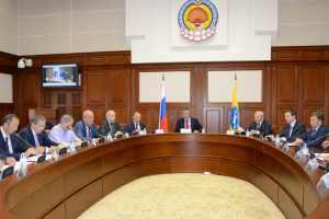 Совместное заседание Антитеррористической комиссии РК и Оперативного штаба в Республики Калмыкия