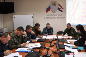 Командно-штабное учение в Республике Мордовия 