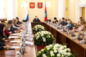 Заседание Координационного совета по вопросам межнациональных и межконфессиональных отношений при Губернаторе Орловской области