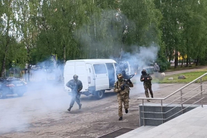 Оперативный штаб в Смоленской области провел антитеррористические учения