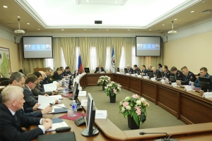 Заседание антитеррористической комиссии в Иркутской области 
