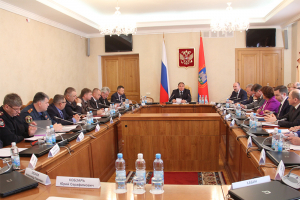 В областной администрации состоялось совместное заседание Антитеррористической комиссии и Оперативного штаба  в Орловской области