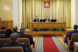 Заседание АТК провел губернатор Курской области Александр Михайлов