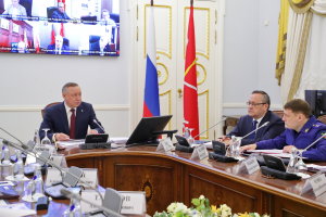 Совместное заседание антитеррористической комиссии и оперативного штаба в г. Санкт-Петербурге