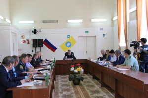 Выездное заседание Антитеррористической комиссии в Республике Калмыкия