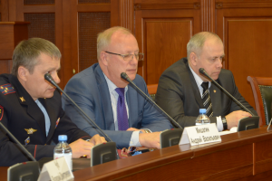Совместное заседание Антитеррористической комиссии и оперативного штаба в Республике Калмыкия