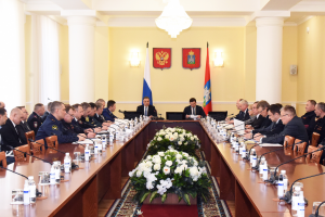 Совместное заседание антитеррористической комиссии и оперативного штаба в Орловской области