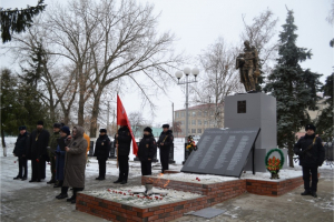 Открытие аллеи памяти Героев в селе Мантурово