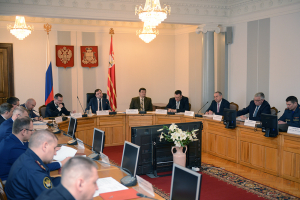 Совместное заседание Антитеррористической комиссии и Оперативного штаба в Смоленской области