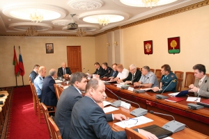 Заседание антитеррористической комиссии в Липецкой области