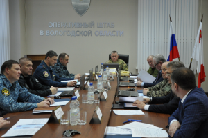 Командно-штабное учение «Шторм-2023» в Вологодской области