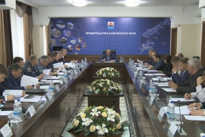 Губернатор Камчатского края Владимир Илюхин провёл заседание антитеррористической комиссии