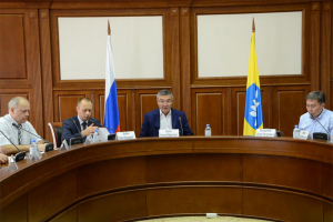 В Доме Правительства РК Глава Калмыкии Алексей Орлов провел заседание Антитеррористической комиссии Республики Калмыкия