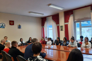 Встреча студентов Ямальского многопрофильного колледжа с участником СВО