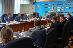 Оперативным штабом в г. Москве проведено антитеррористическое учение на «Волейбольной арене «Динамо»