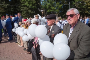 Прошел митинг, приуроченный к Дню солидарности в борьбе с терроризмом и 73-ей годовщине окончания Второй мировой войны