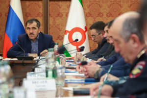 Глава Республики Ингушетия провёл совместное заседание Антитеррористической комиссии и Оперативного штаба
