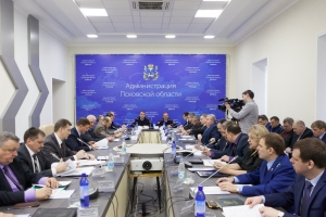 Заседание антитеррористической комиссии в Псковской области 