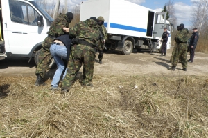 Оперативным штабом  в Калужской области проведено тактико - специальное учение 