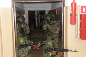 Оперативным штабом  в Калужской области осуществлено командно-штабное учение  по организации и проведению мероприятий, направленных на пресечение террористического акта на гидротехническом сооружении