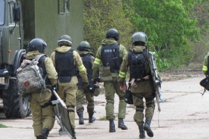 На полигоне в посёлке Школьное Симферопольского района прошли антитеррористические учения