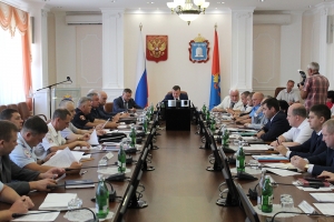 Совместное заседание антитеррористической комиссии и Оперативного штаба в Тамбовской области