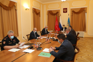 Михаил Ведерников провел совместное заседание антитеррористической комиссии и оперативного штаба региона
