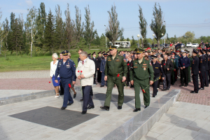 В Парке Победы состоялась акция, посвященная Дню солидарности в борьбе с терроризмом