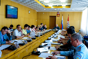 Губернатор Виктор Басаргин провел заседание краевой антитеррористической комиссии 