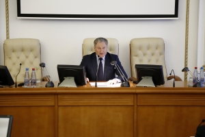 Алексей Кокорин провел совместное заседание антитеррористической комиссии и Оперативного штаба в Курганской области