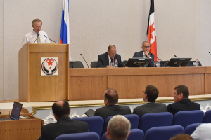 Состоялось совместное заседание Антитеррористической комиссии и Оперативного штаба в Удмуртской Республике.